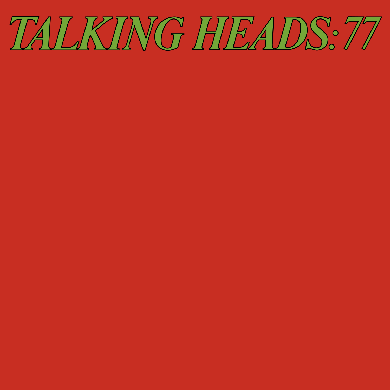Talking Heads:77 Album Cover